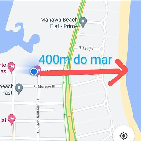 Studio C Completo 400M Da Praia Pôrto das Galinhas 外观 照片